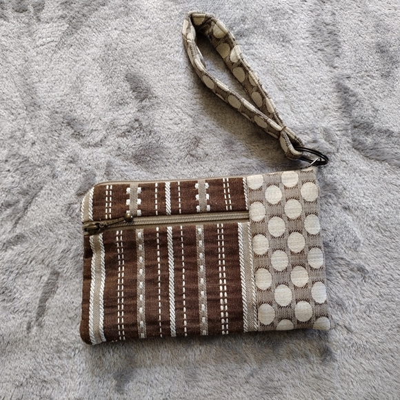 Maruca Beetle Bag Tapestry Wristlet Clutch Handmade in Boulder CO USA - Picture 2 of 5